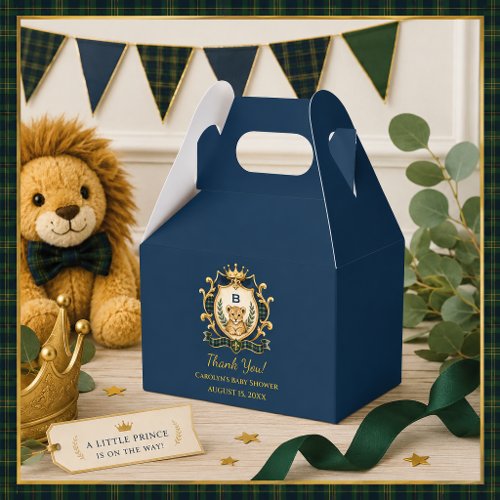 Little Prince Baby Boy Baby Shower | Favor Boxes