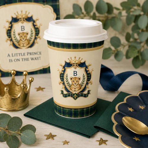 Little Prince Baby Boy Baby Shower | Paper Cups