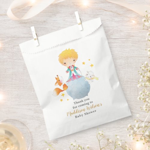Little Prince Baby Shower Favor Bag