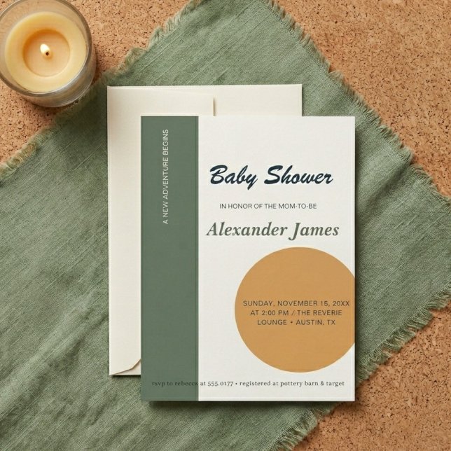 Little Prince Baby Shower Invitation | Editorial  (Creator Uploaded)