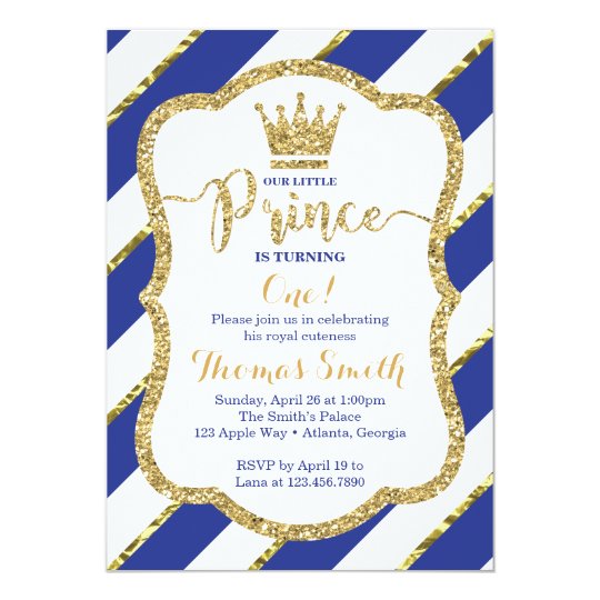 Little Prince Invitation 2