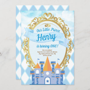 Little Prince Birthday Party Invitation