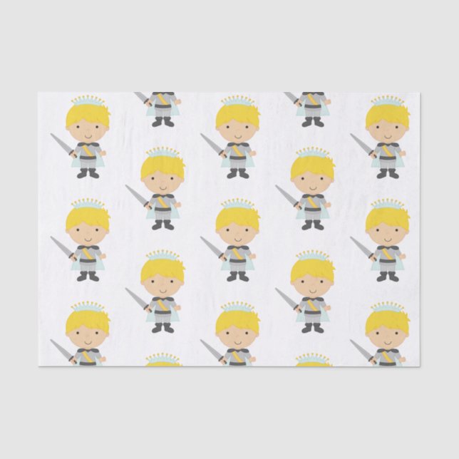 Little Prince Birthday Party Tissue Paper (Front)