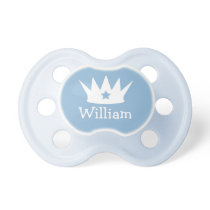 Little Prince | Blue Monogram Baby Boy Pacifier Little Prince | Blue Monogram Baby Boy Pacifier