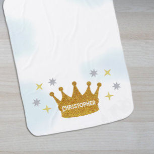 Little Prince Boy Baby Blanket
