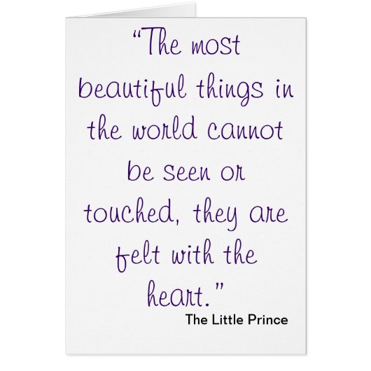 Little Prince Cards (Front)
