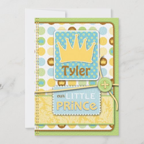 Little Prince Invitation