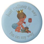 Little Prince Just Calling to Say I'm on My Way Chocolate Covered Oreo (Front)