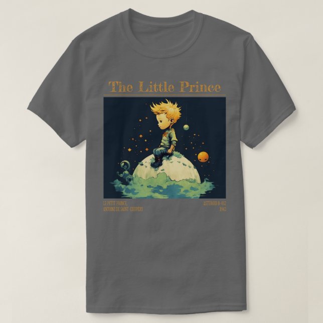 Little Prince Le Petit Prince childrens books 6 T-Shirt (Design Front)