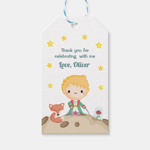 Little Prince Le Petit Prince Gift Tags
