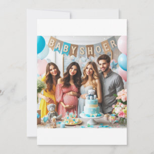 Little Prince on the Way: Baby Shower Celebration" Invitation