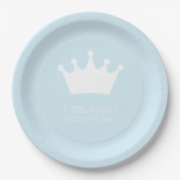 Little Prince Paper Plates by BloomDesignsOnline at Zazzle