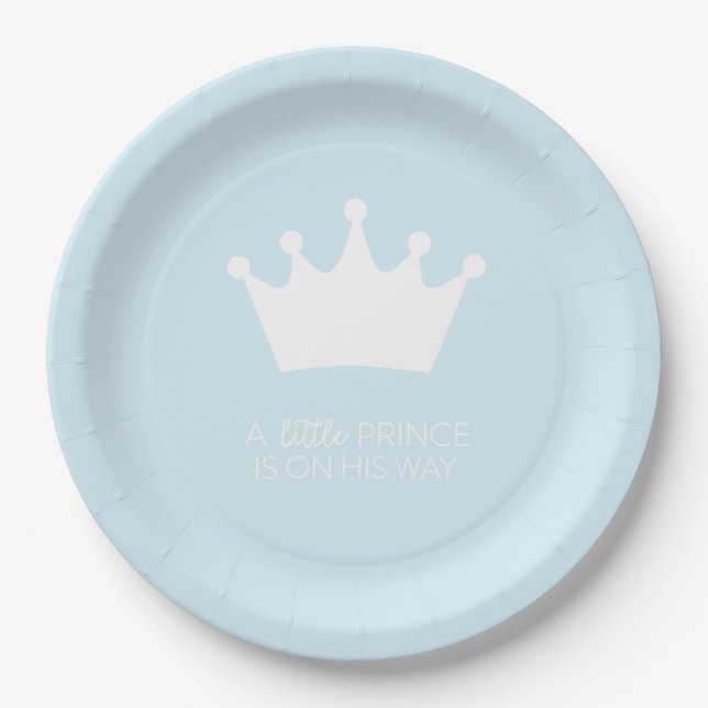 LITTLE PRINCE PAPER PLATES (Front)