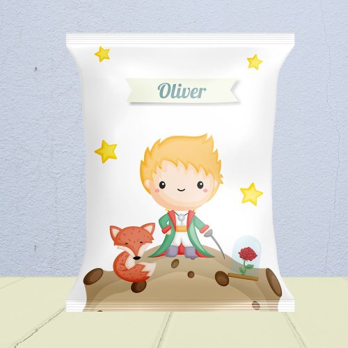 Little Prince Party Favor Bag Chip Bag Wrapper 