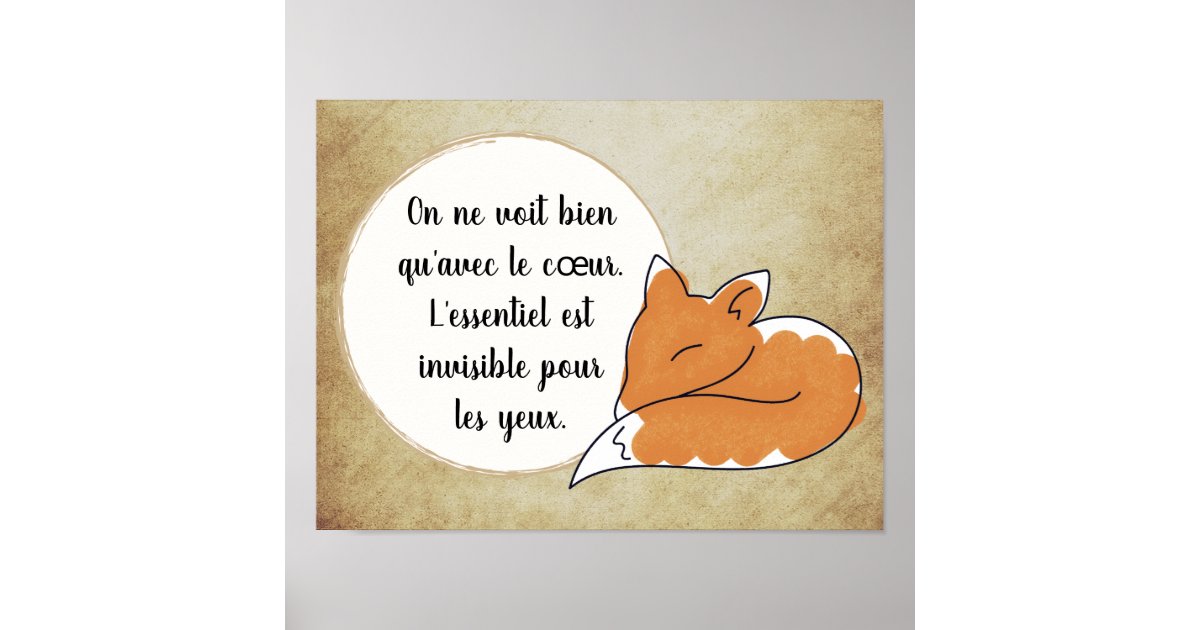 Little Prince quote Poster | Zazzle.com