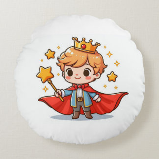 Little Prince Round Pillow