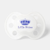 Little Prince Royal Baby Crown Pacifier (Front)