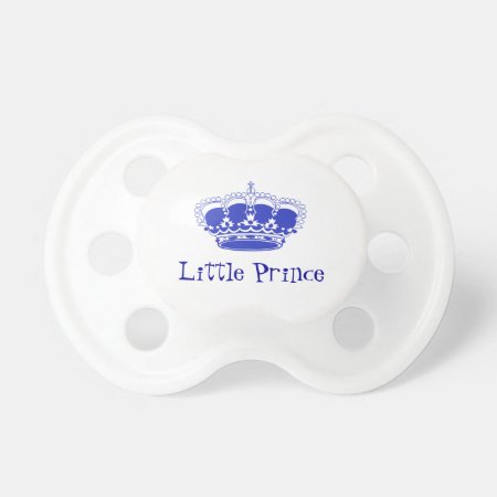 Little Prince Royal Baby Crown Pacifier