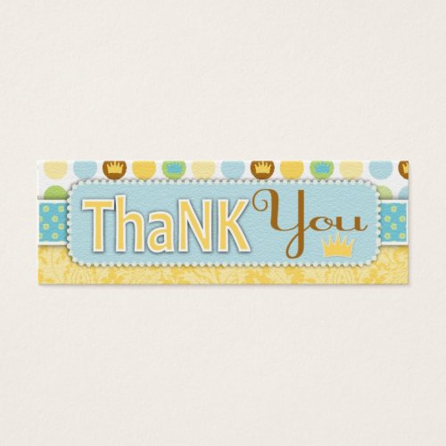 Little Prince TY Skinny Gift Tag Business Card