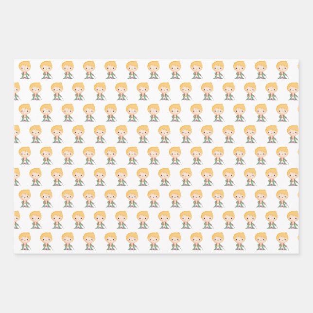 Little Prince Wrapping Paper Sheets (Front)