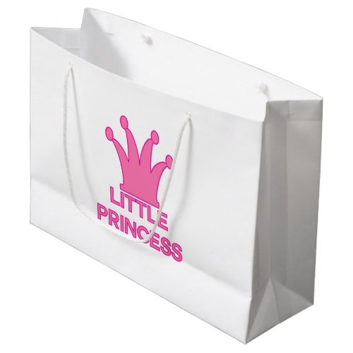 little princess _ a Royal Baby Large Gift Bag