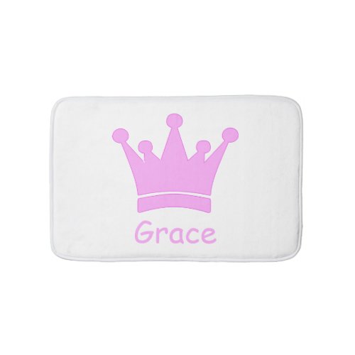 Little Princess _ A Royal Baby Nursery Bath Mat