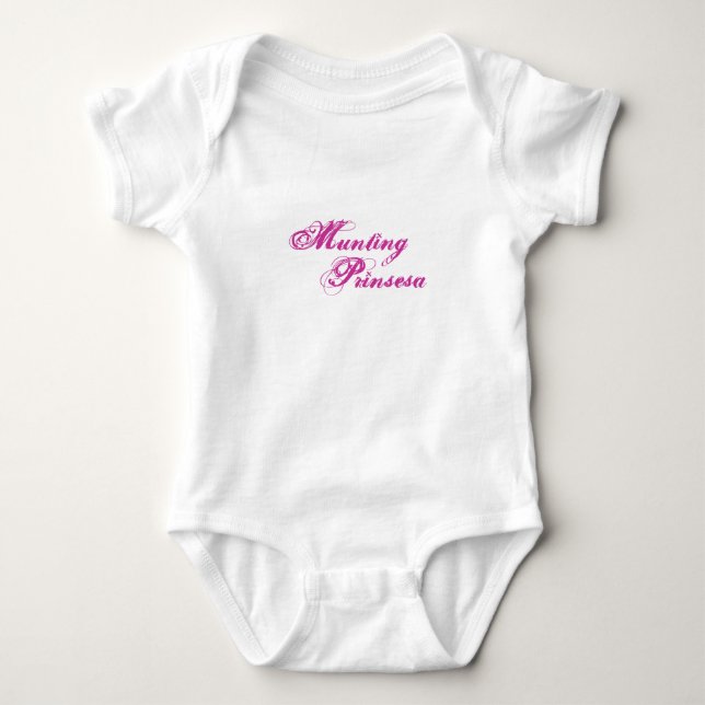 Little Princess Baby Baby Bodysuit (Front)