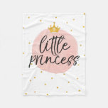 Little Princess Baby Blanket Baby shower Gift 