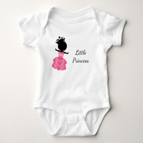 Little princess baby bodysuit