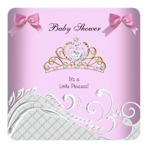 New Little Princess Baby Shower Invitations 8