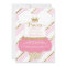 Little Princess Baby Shower Invite, Faux Glitter