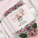 Little Princess Bear Bearly Wait Girl Baby Shower Paper Plates<br><div class="desc">Welcome to our princess-themed girl Baby Shower invitation and accessories template collection! Our designs feature a lovable teddy bear princess dressed in a crown and a pretty gauzy pink, sage, and teal dress adorned with pink flowers on the bottom. This adorable teddy bear is holding a pink to dark mauve...</div>