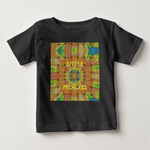 Little Princess Beautiful  colors Design Baby T_Shirt