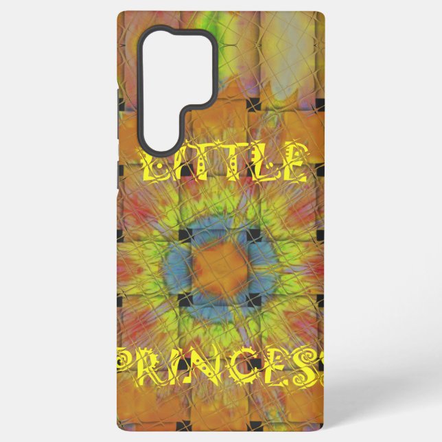 Little Princess Beautiful  colors Design  Samsung Galaxy Case (Back)