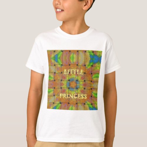 Little Princess Beautiful  colors Design T_Shirt