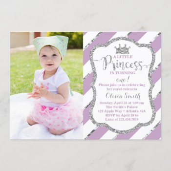 Little Princess Birthday Party Invitation by DeReimerDeSign at Zazzle