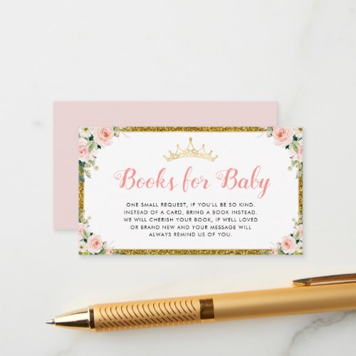 little princess books for baby card