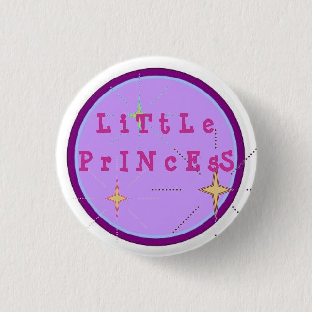Little Princess Button (Front)