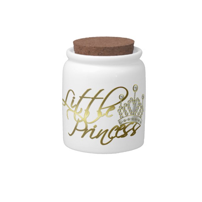 Little Princess Candy Gift Jar (Front)