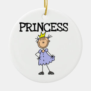 Little Princess Ceramic Ornament