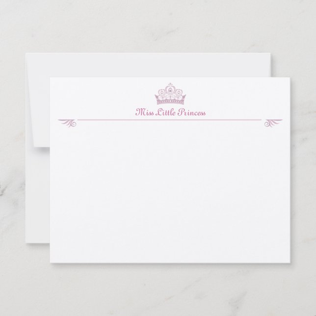 Little Princess Correspondence Cards (Front)