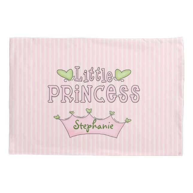 Little Princess Custom Pillow Case (Back)