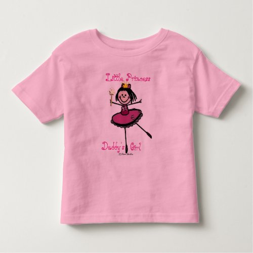 Little Princess _ Daddys Girl Toddler T_shirt