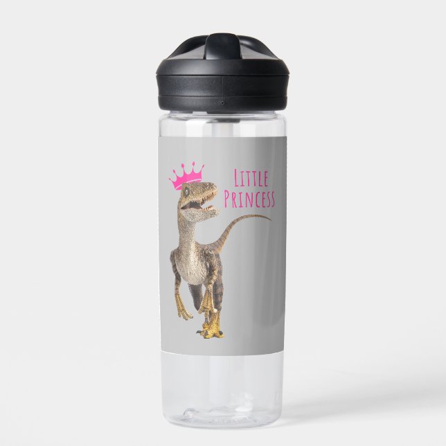 Little Princess - Dinosaur Travel Cup Water Bottle (Front)
