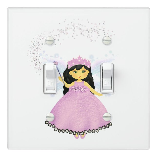 Little princess fairy light switch cover (In Situ)