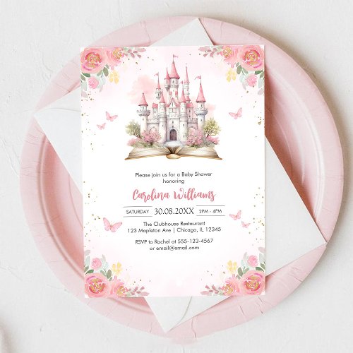 Little Princess Fairytale Castle Girl Baby Shower 