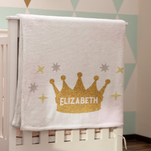 Little Princess Girl Baby Blanket