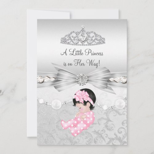 Little Princess Girl Baby Shower Invitation