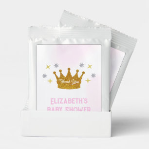 Little Princess Girl Baby Shower Lemonade Drink Mix
