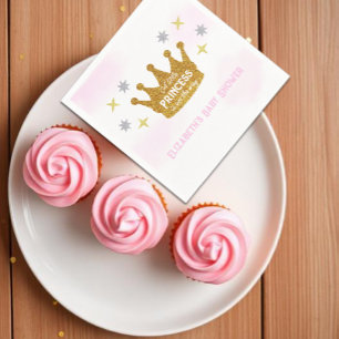 Little Princess Girl Baby Shower Napkins